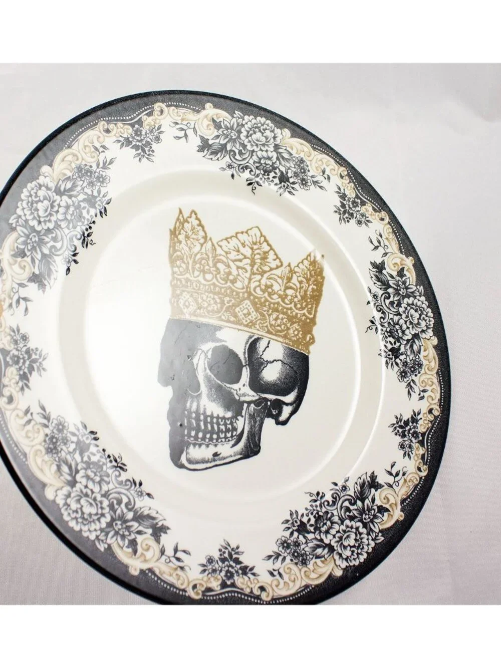 Royal Stafford King Skull Transferware 11